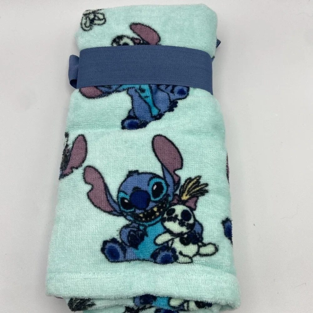 Disney Stitch Hand Towels Scrump Blue Bathroom Lilo And Stitch Set of‎ Two NWT